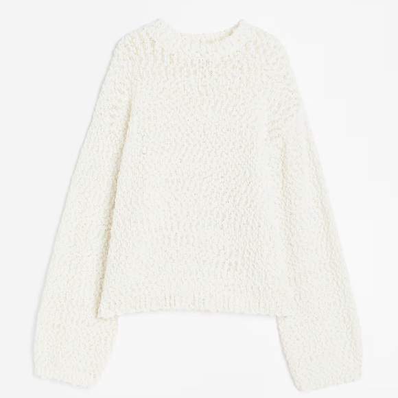 BOUCLÉ SWEATER/ H and M. 🤍 - Picture 1 of 7